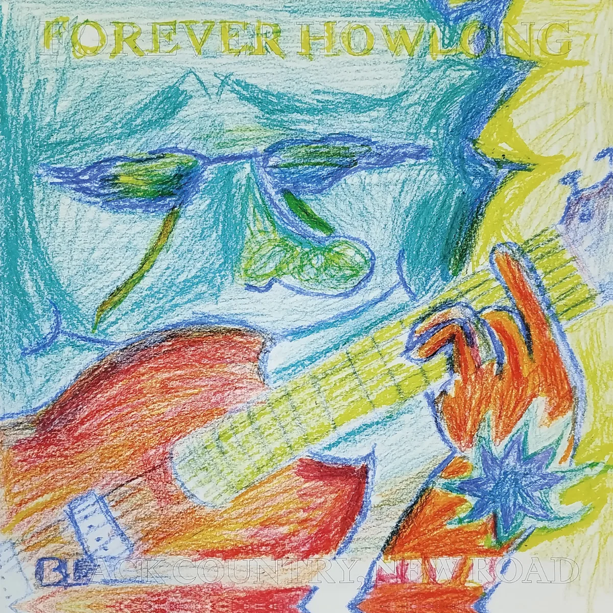 Official album cover art for the release Forever Howlong Demos: Live at The Cornish Bank by Black Country, New Road
