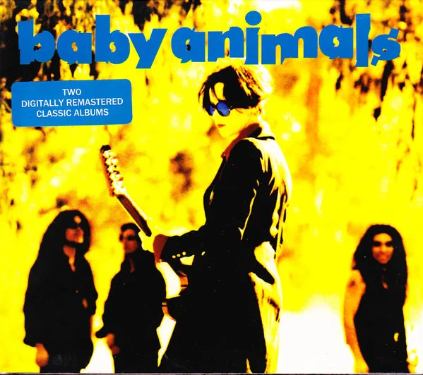Official album cover art for the release Baby Animals / Shaved and Dangerous by Baby Animals