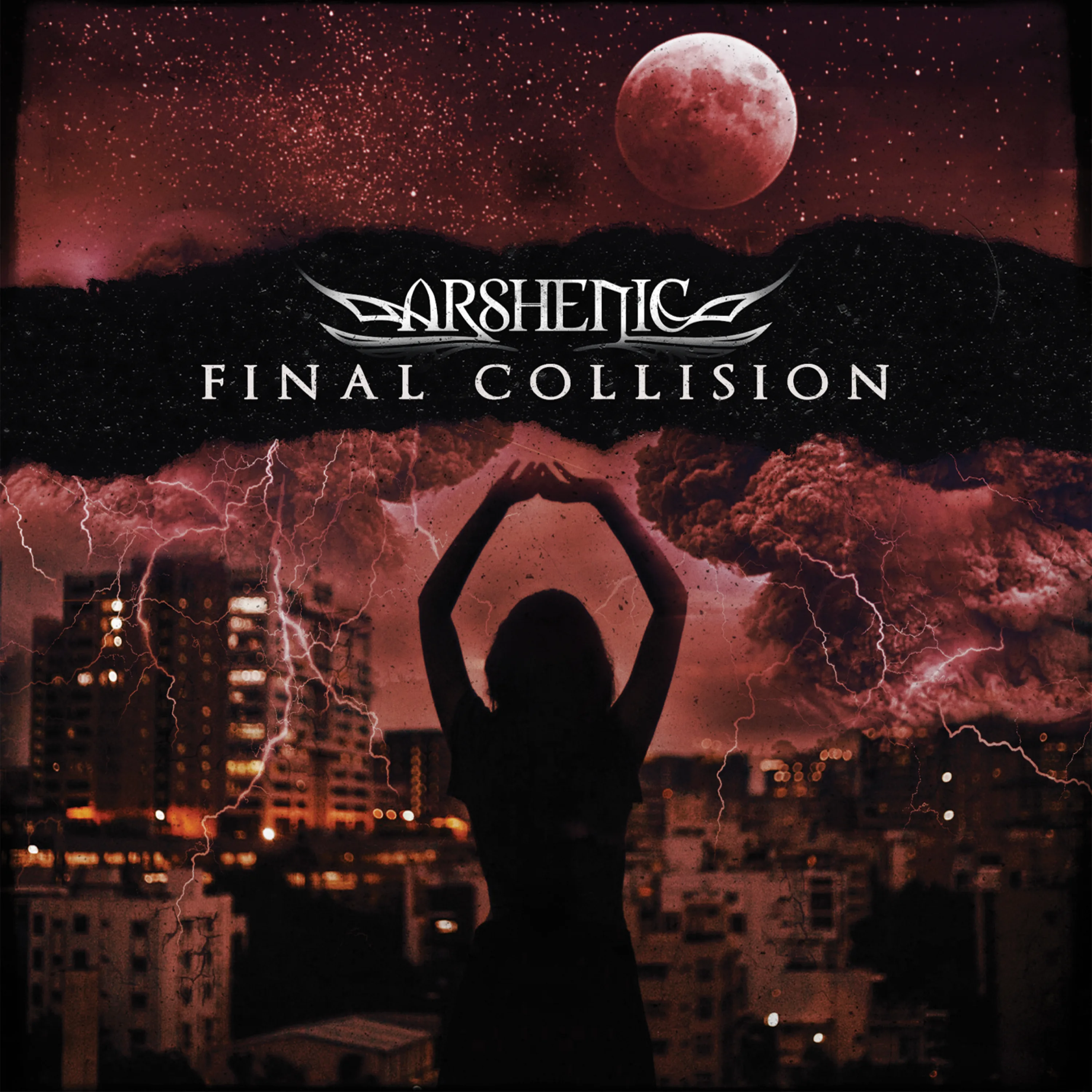 Official album cover art for the release Final Collision by Arshenic