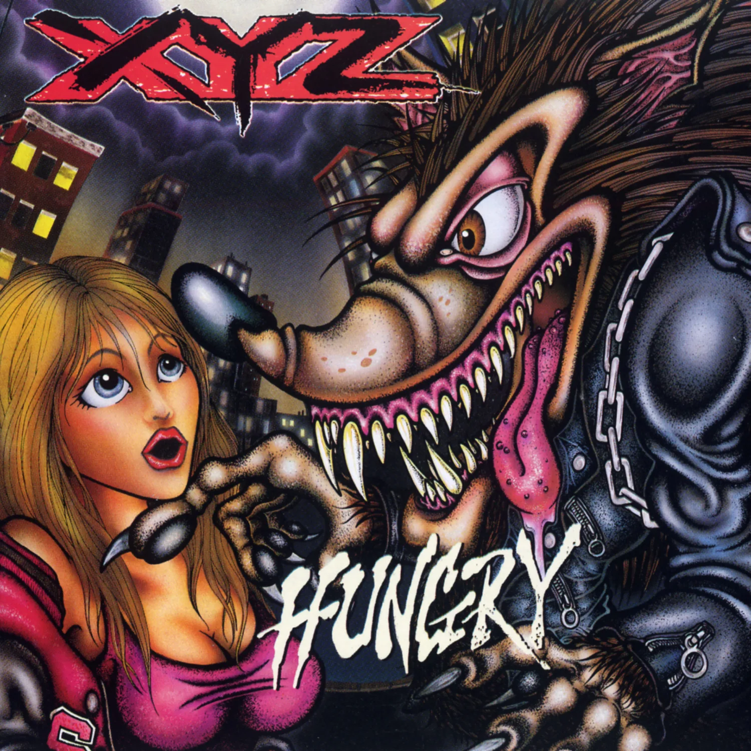 Official album cover art for the release Hungry by XYZ