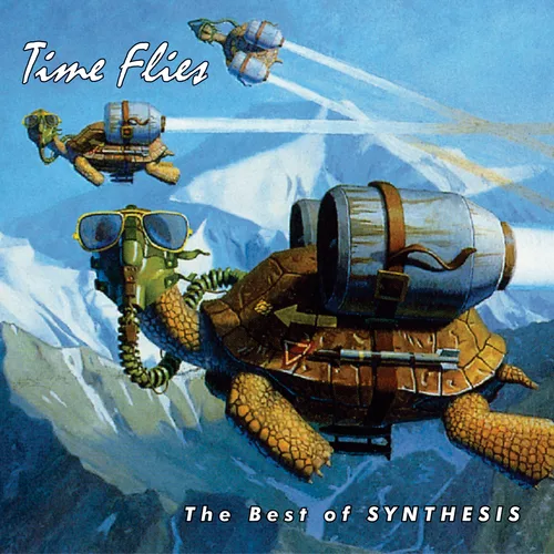Official album cover art for the release Time Flies: The Best of Synthesis by Brigham Young University Synthesis