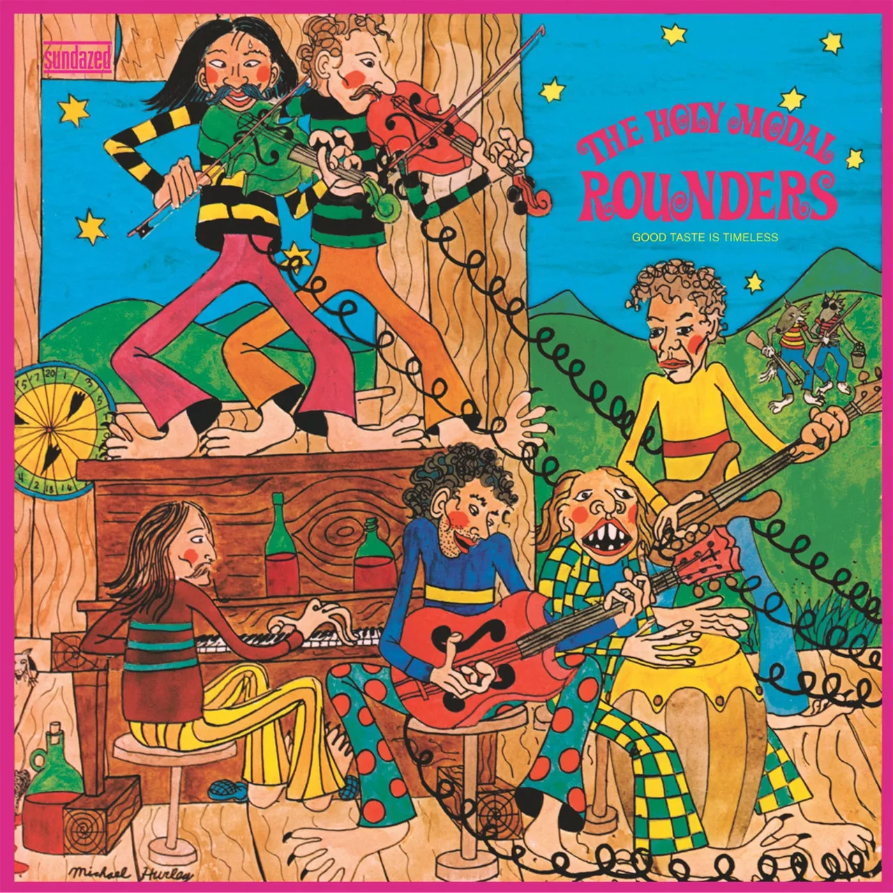 City Blues song track artwork featured on the album Good Taste Is Timeless by The Holy Modal Rounders