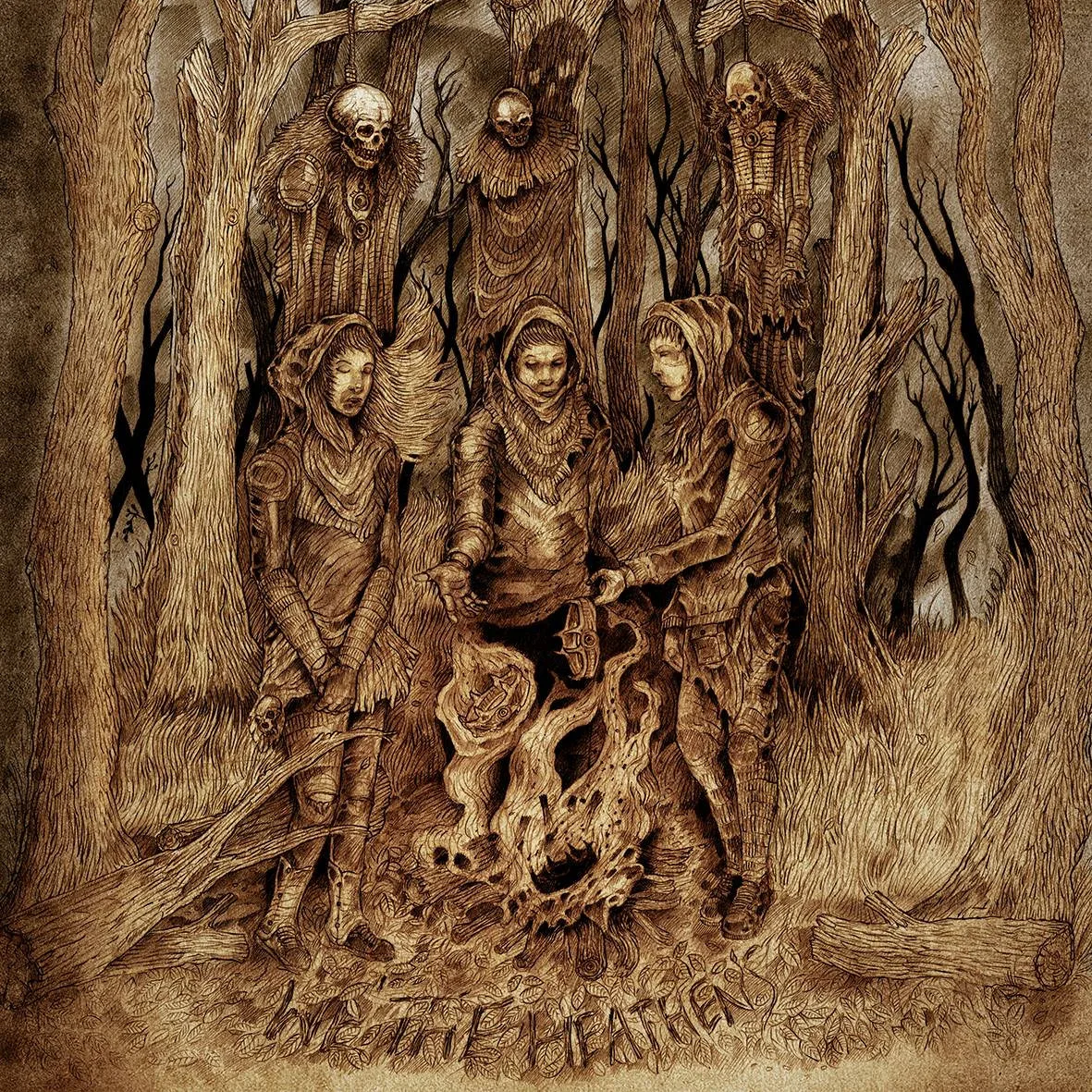 Official album cover art for the release Regicide by We The Heathens