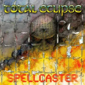 Official album cover art for the release Spellcaster by Total Eclipse
