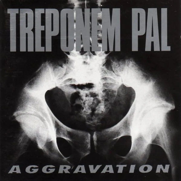 Official album cover art for the release Aggravation by Treponem Pal
