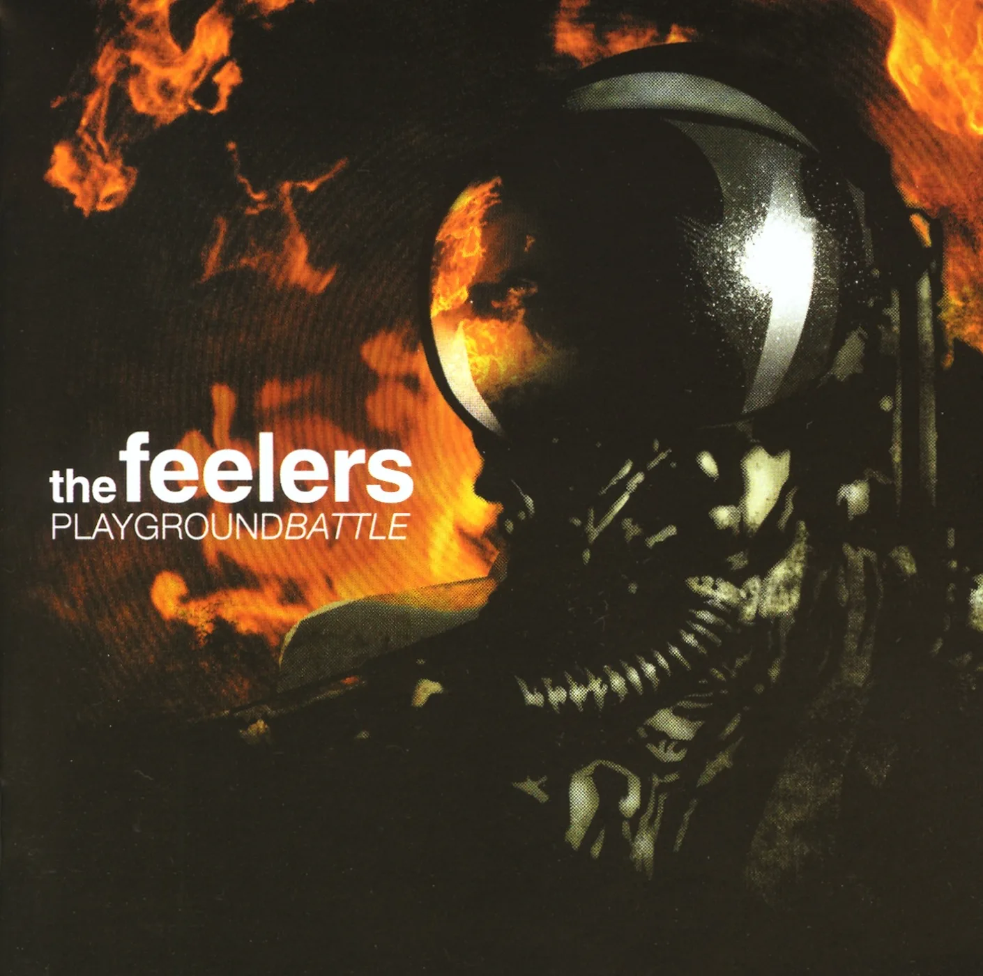 Official album cover art for the release Playground Battle by The Feelers