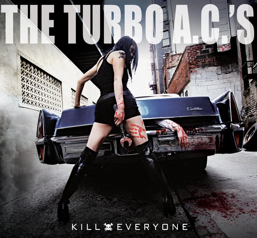 Official album cover art for the release Kill Everyone by The Turbo A.C.’s