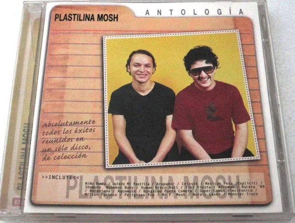 Official album cover art for the release Antologia by Plastilina Mosh