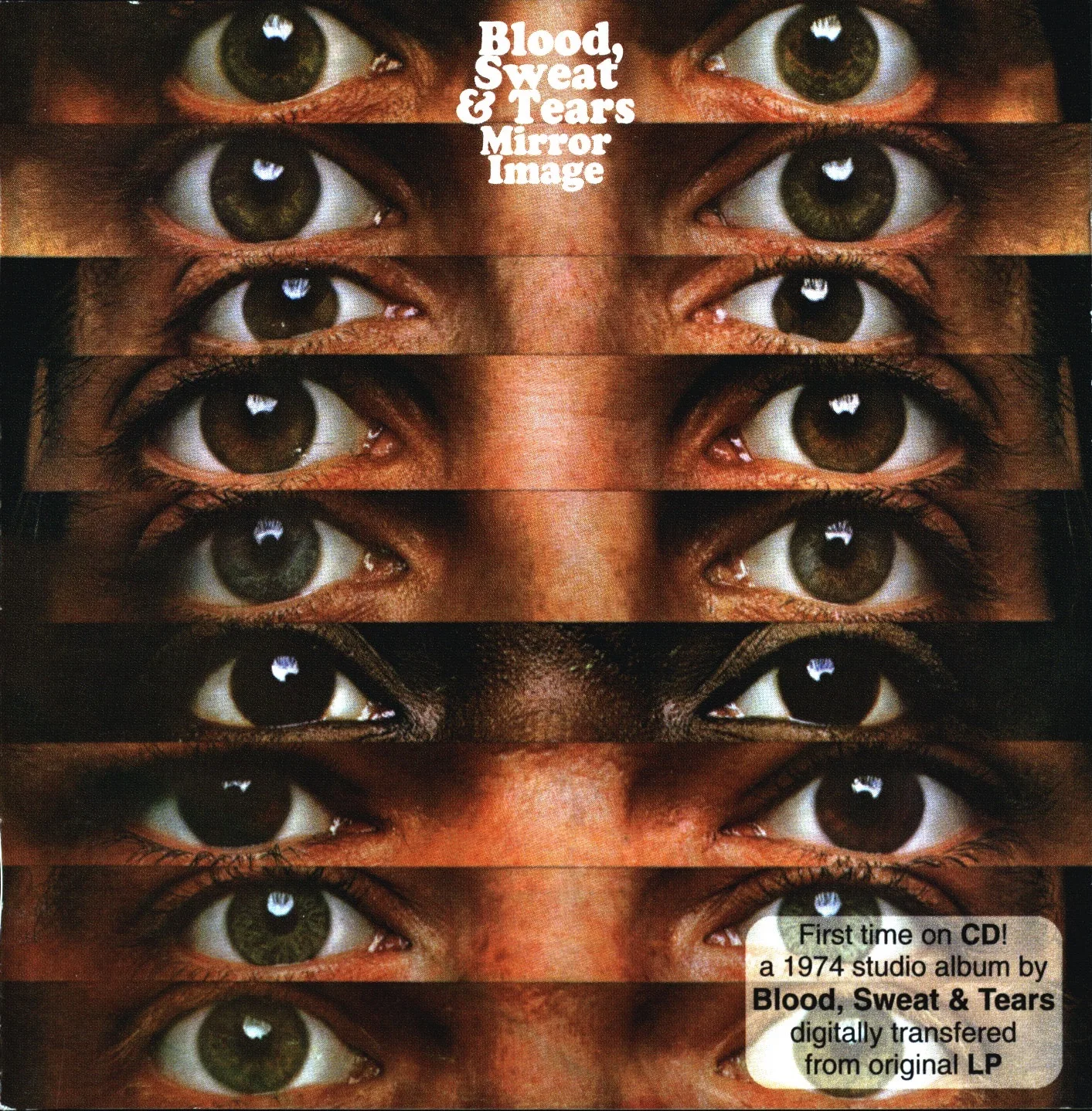 Official album cover art for the release Mirror Image by Blood, Sweat & Tears