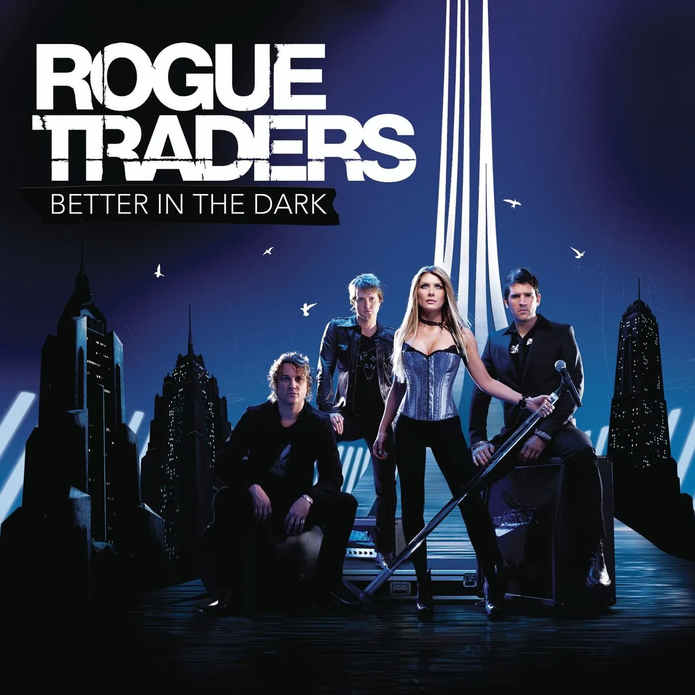 Official album cover art for the release Better in the Dark by Rogue Traders