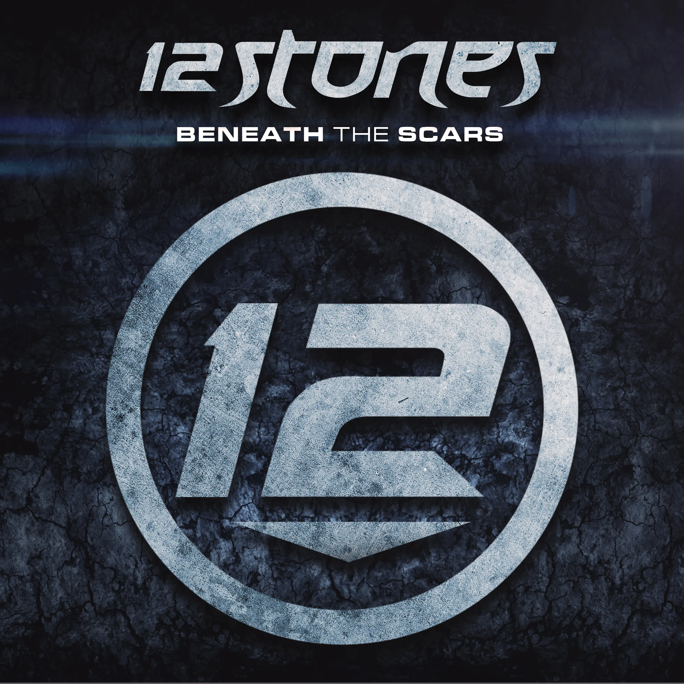Official album cover art for the release Beneath the Scars by 12 Stones