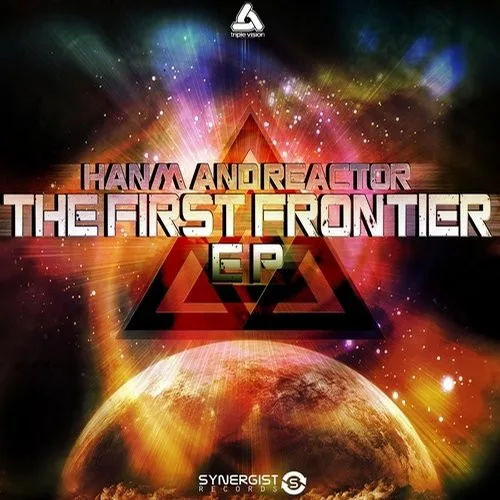 Official album cover art for the release The First Frontier EP by Reactor