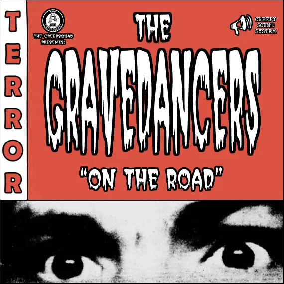 Official album cover art for the release On the Road by The Gravedancers