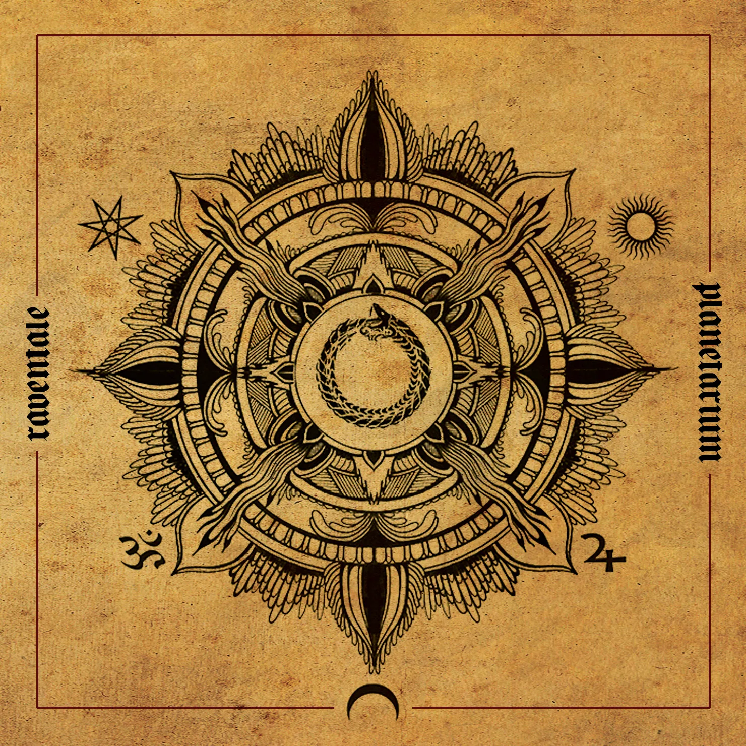 Official album cover artwork for Planetarium by Raventale