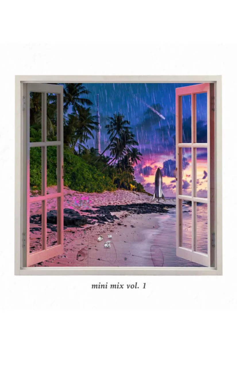 Official album cover art for the release mini mix vol. 1 by Magdalena Bay