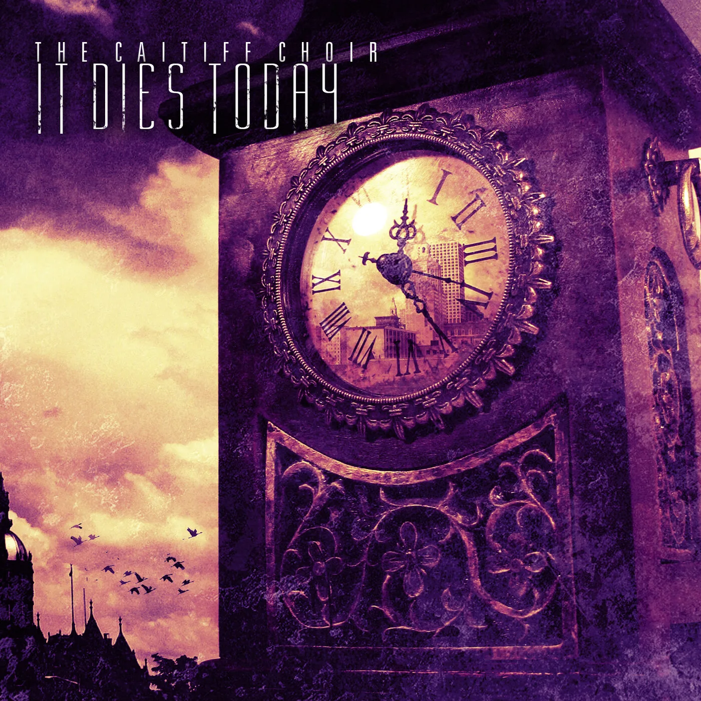 Official album cover art for the release The Caitiff Choir by It Dies Today