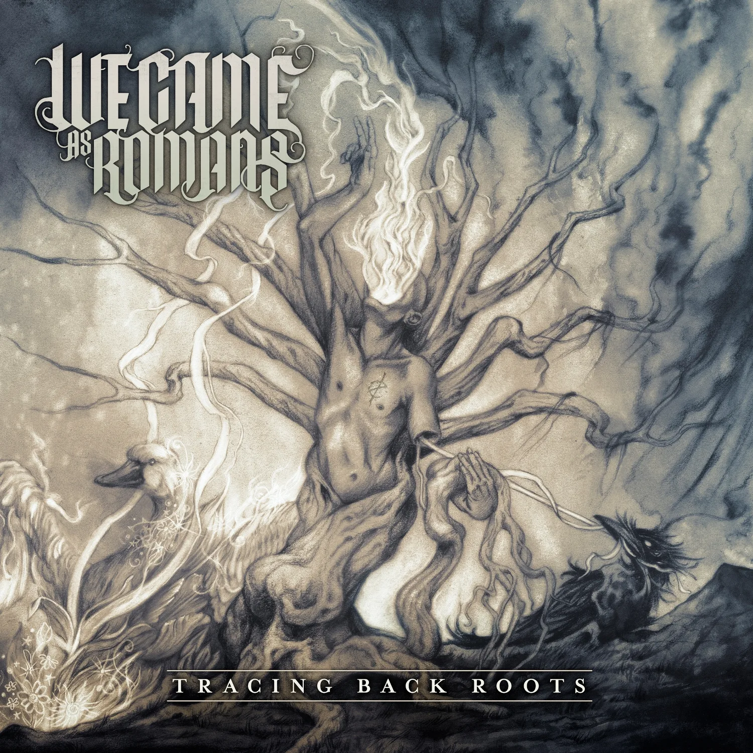 Official album cover art for the release Tracing Back Roots by We Came as Romans