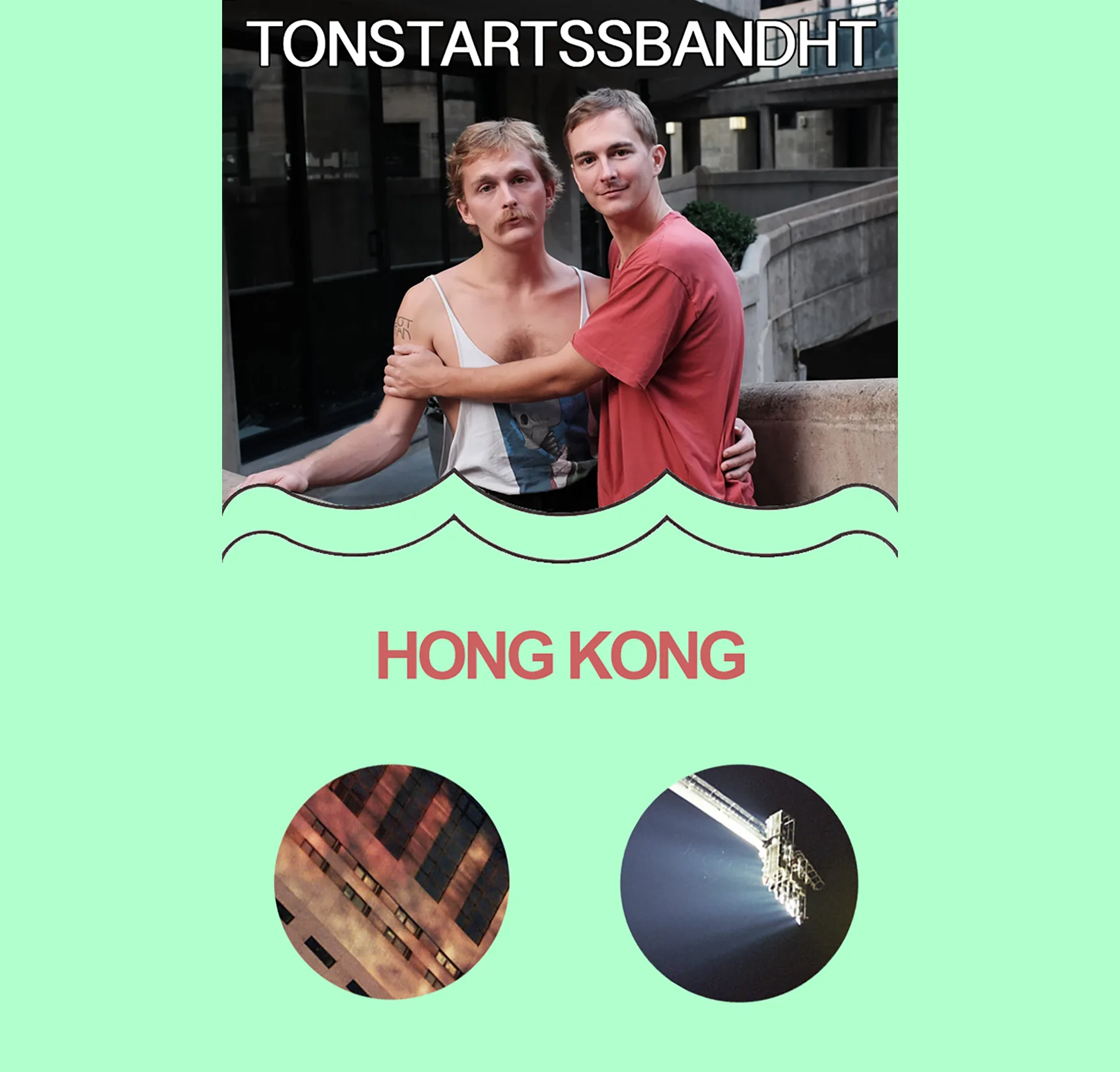 Official album cover art for the release Hong Kong by Tonstartssbandht