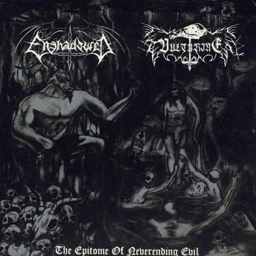 Official album cover art for the release The Epitome of Neverending Evil by Vulturine