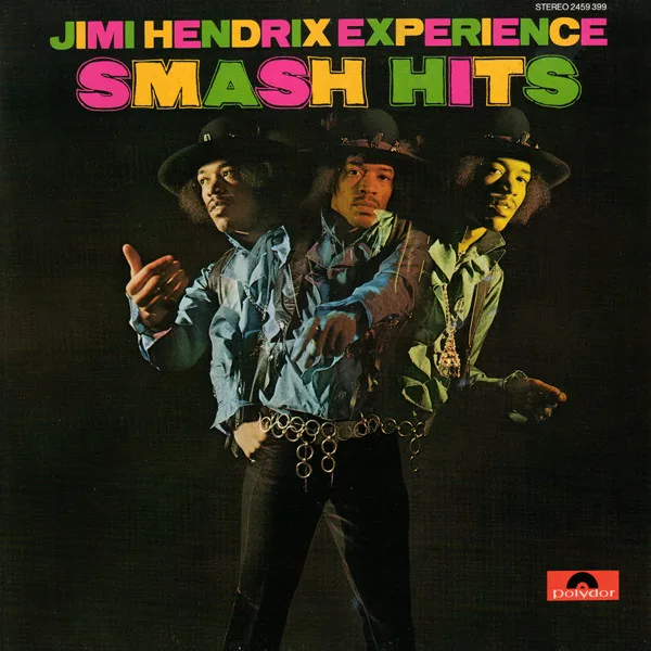 Purple Haze song track artwork featured on the album Smash Hits by The Jimi Hendrix Experience