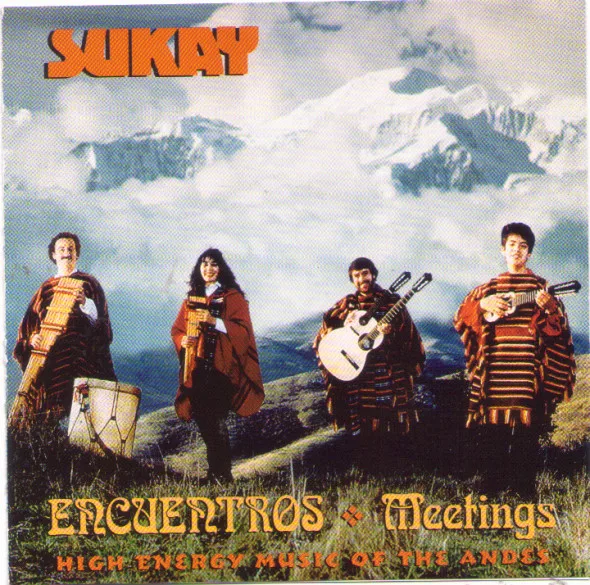 Official album cover art for the release Encuentros (Meetings) by Sukay