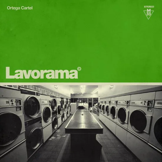 Official album cover art for the release Lavorama by Ortega Cartel