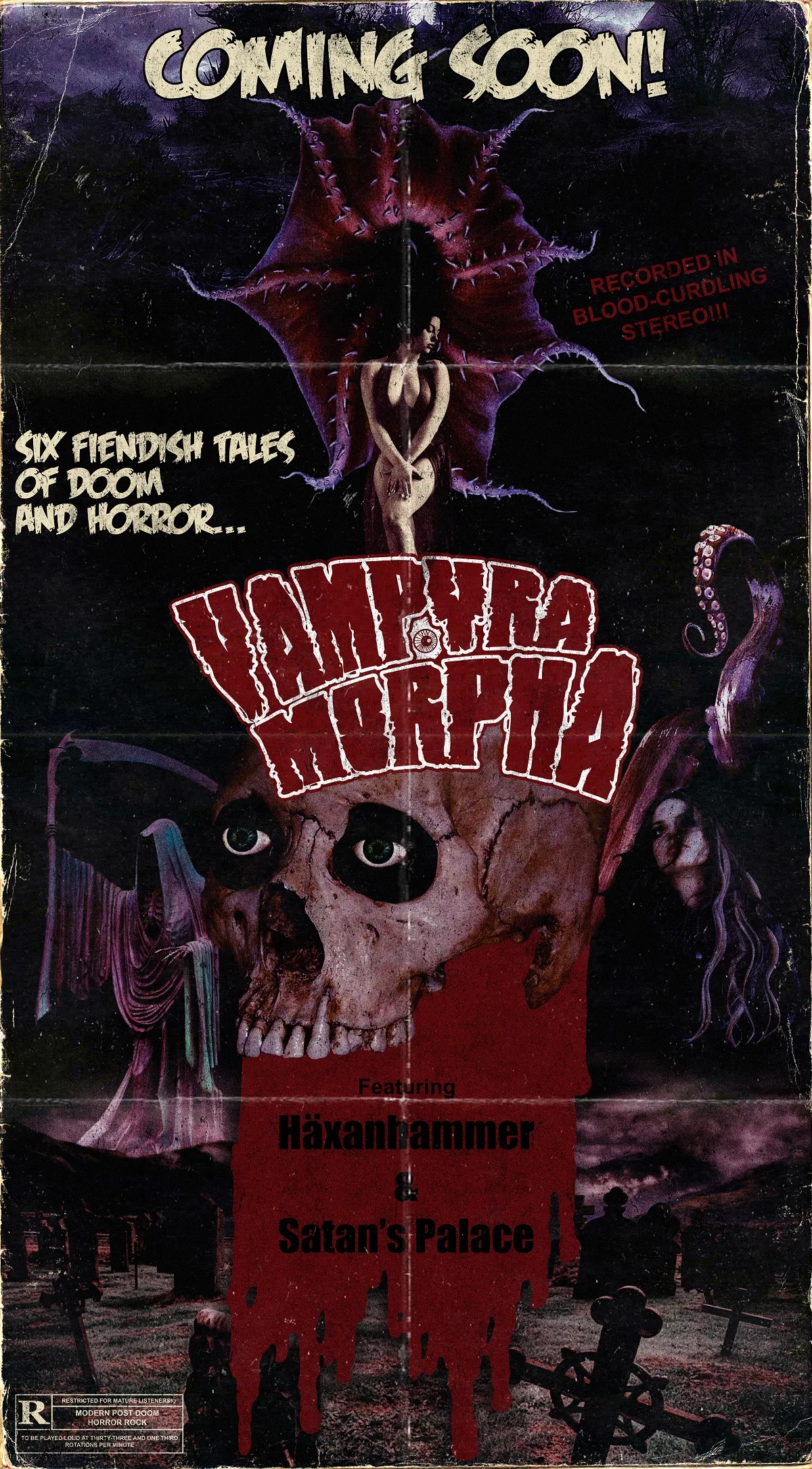 Official album cover art for the release Vampyromorpha by Vampyromorpha
