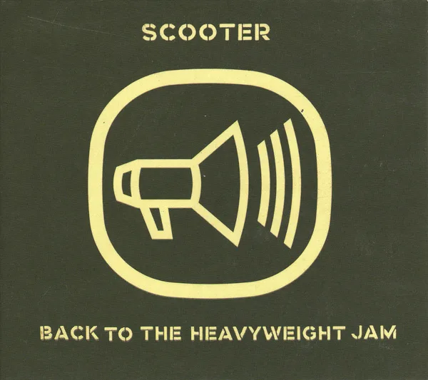 Official album cover art for the release Back to the Heavyweight Jam by Scooter