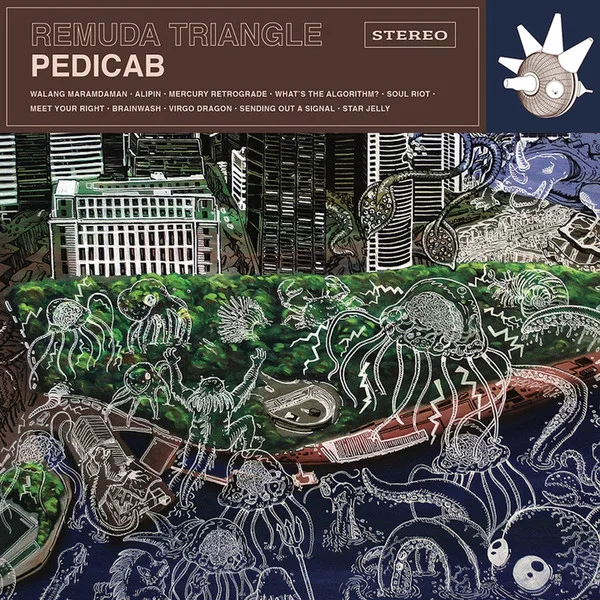 Official album cover art for the release Remuda Triangle by Pedicab