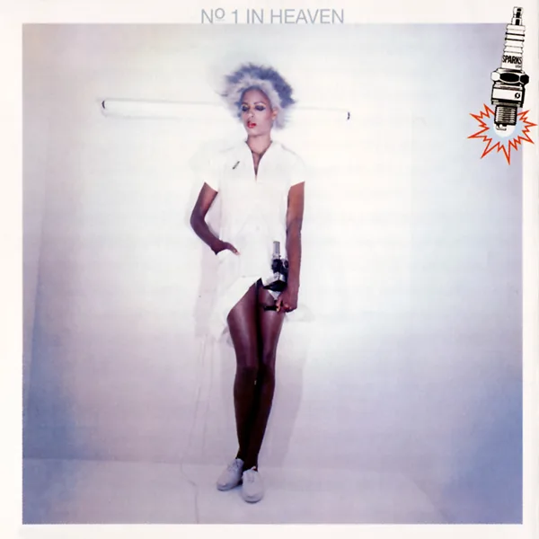 Official album cover art for the release No. 1 in Heaven by Sparks