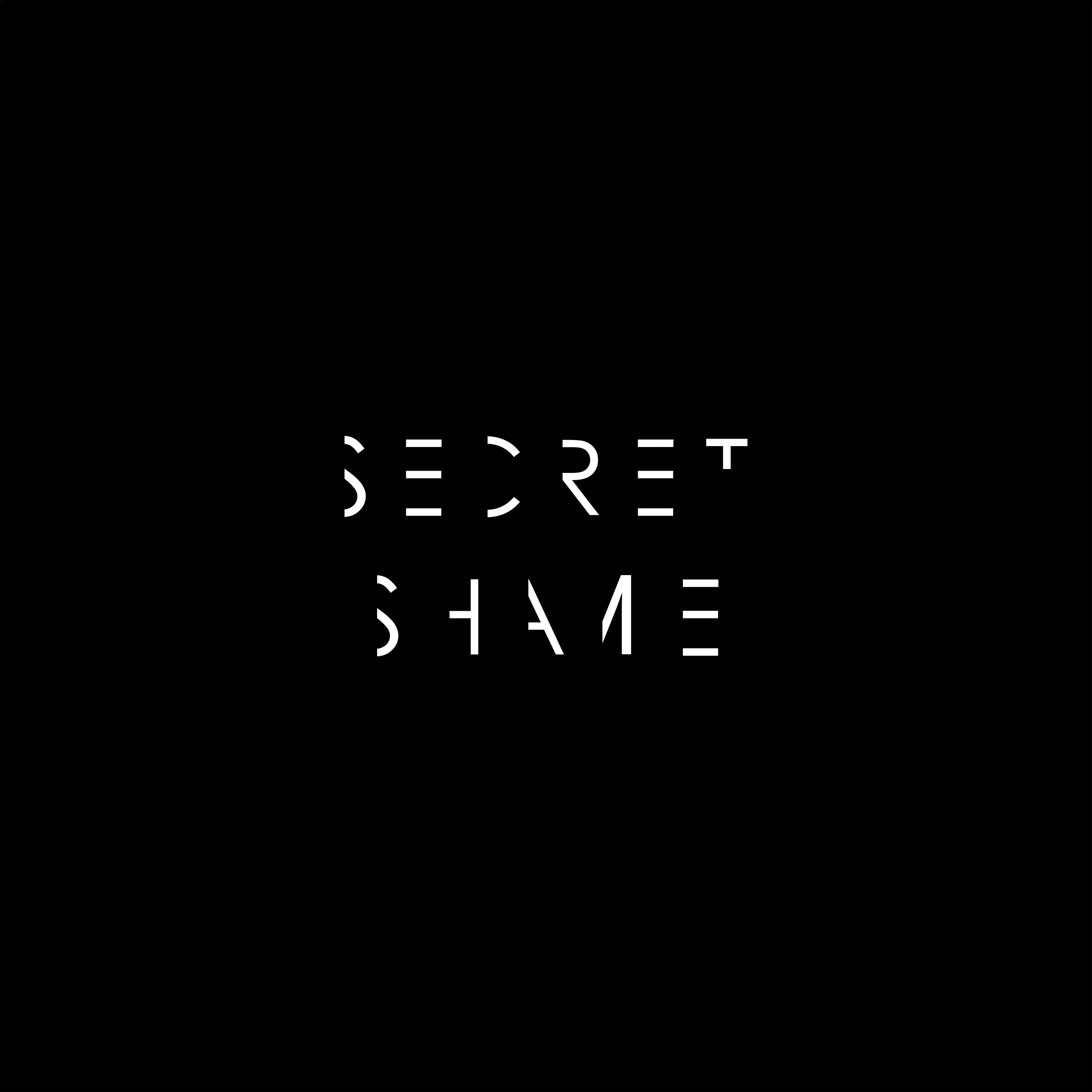 Official album cover artwork for EP S/T by Secret Shame