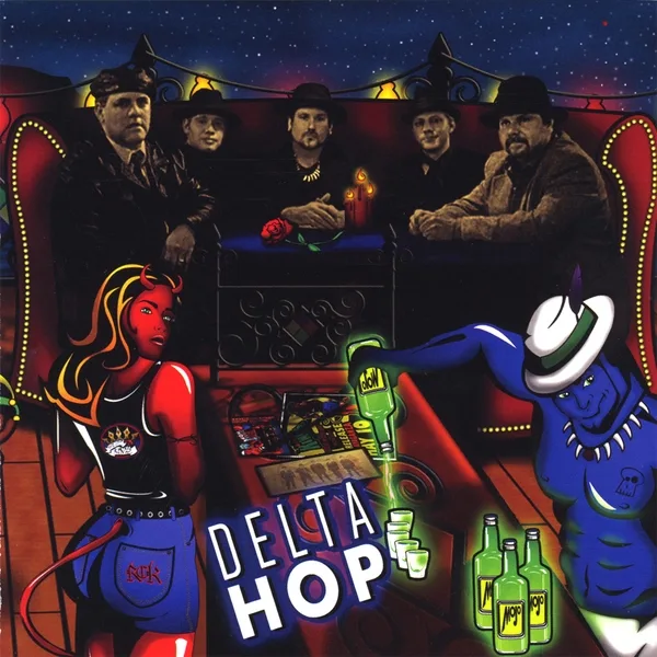Official album cover art for the release Delta Hop by Rose City Kings
