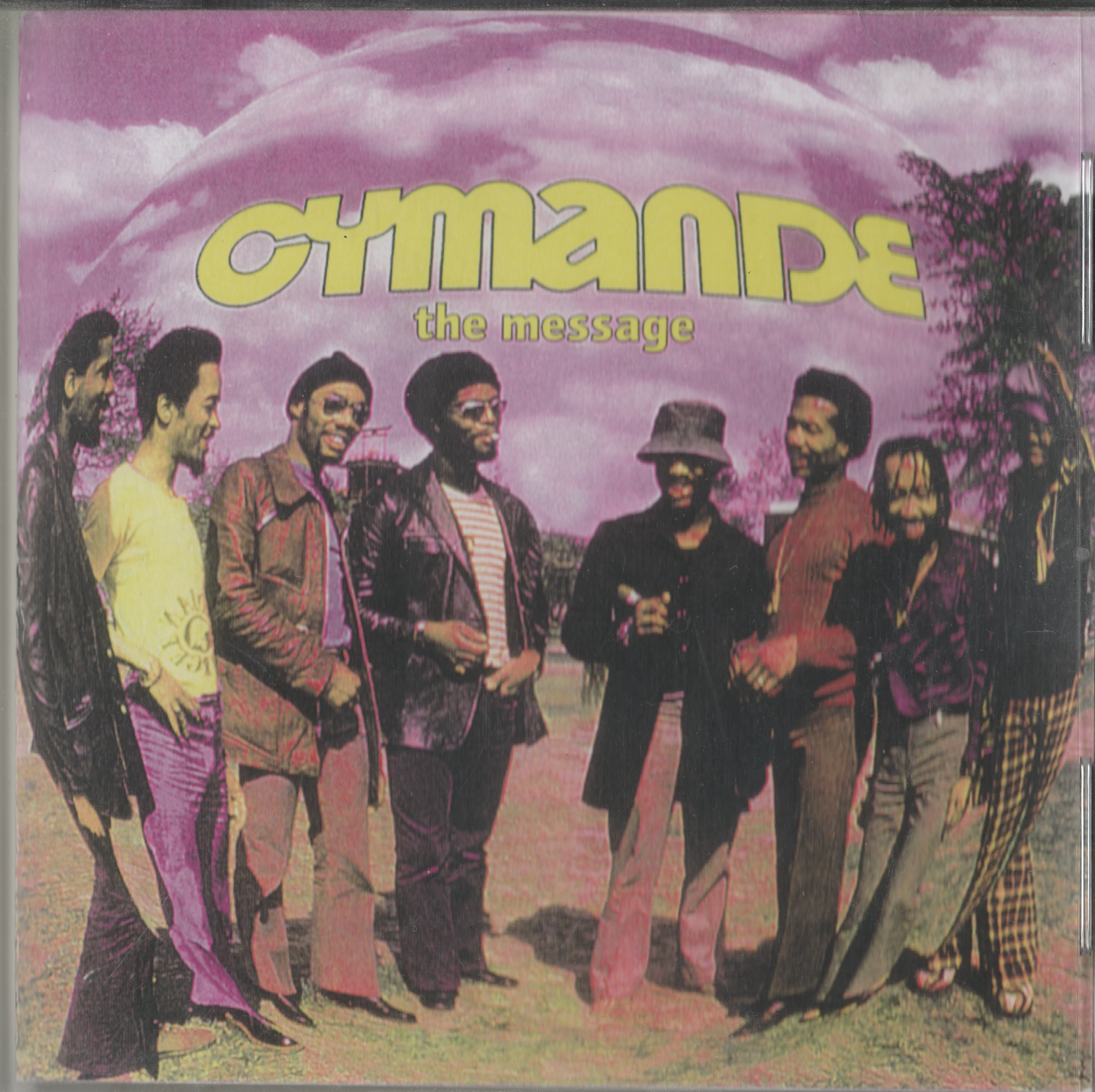 Official album cover art for the release The Message by Cymande