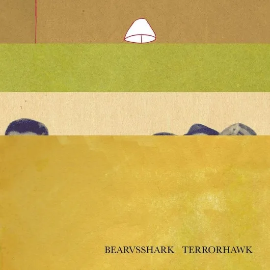 Official album cover art for the release Terrorhawk by Bear vs. Shark
