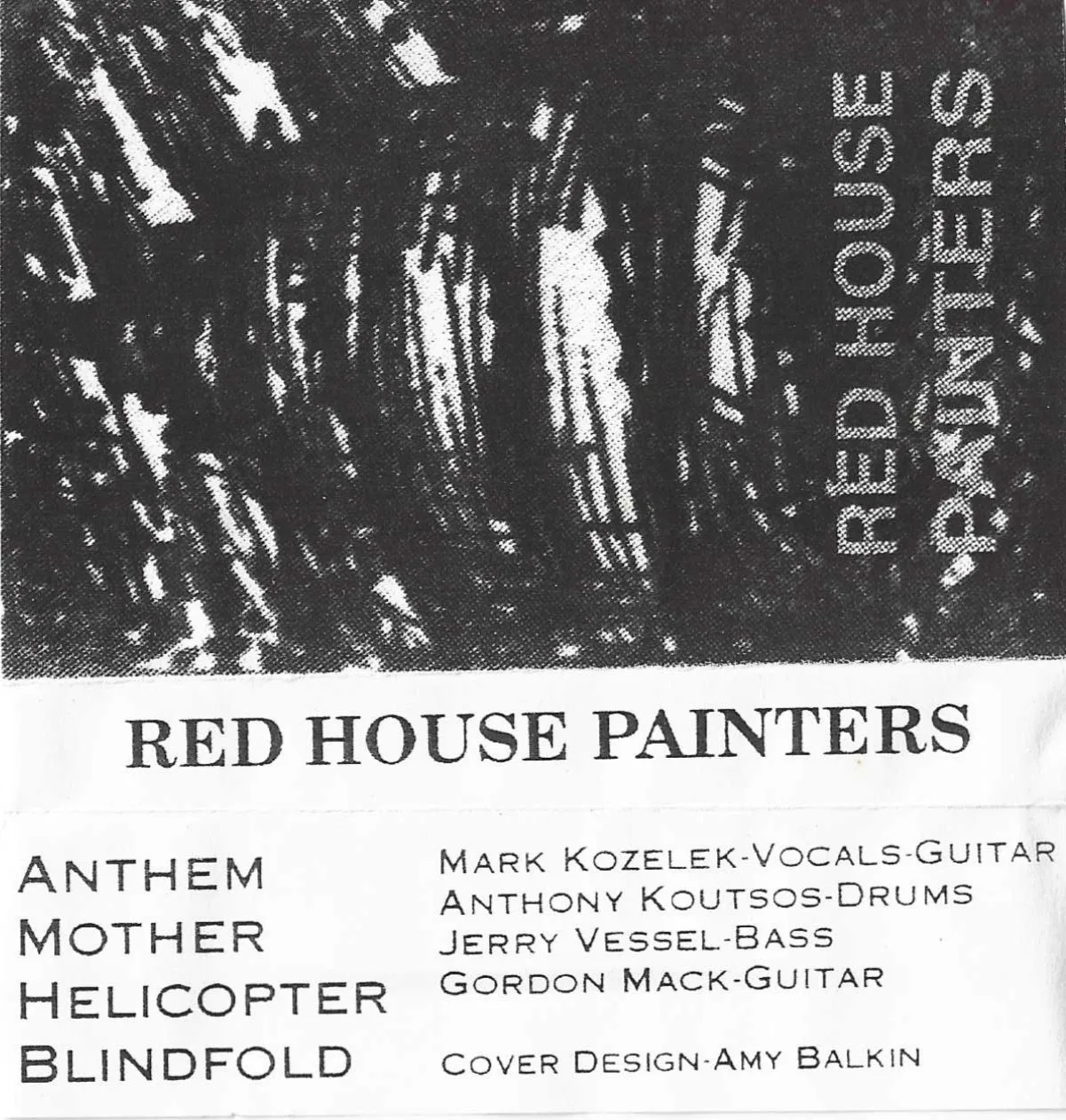Official album cover art for the release Demo Tape (1991) by Red House Painters