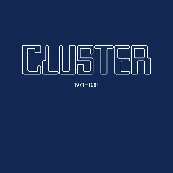 Official album cover artwork for 1971–1981 by Cluster