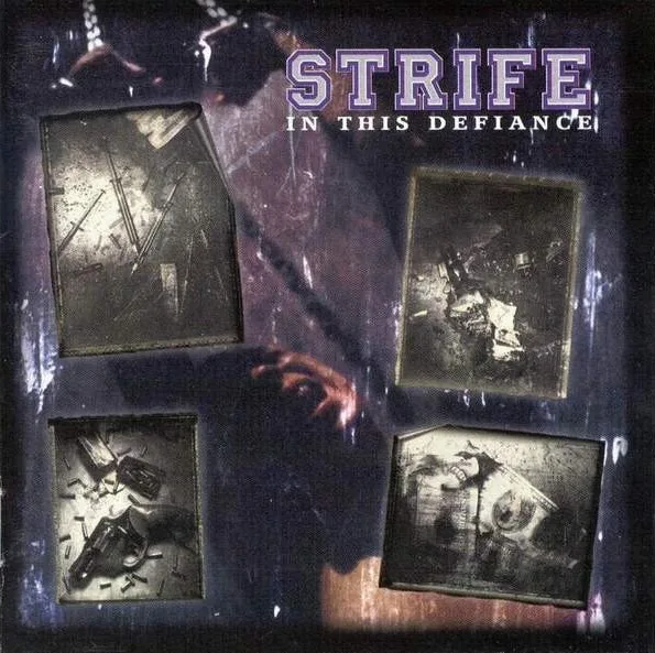 Official album cover art for the release In This Defiance by Strife