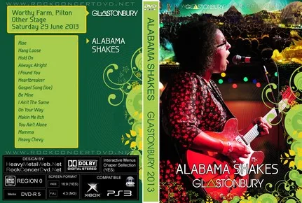 Official album cover art for the release Glastonbury 2013 by Alabama Shakes