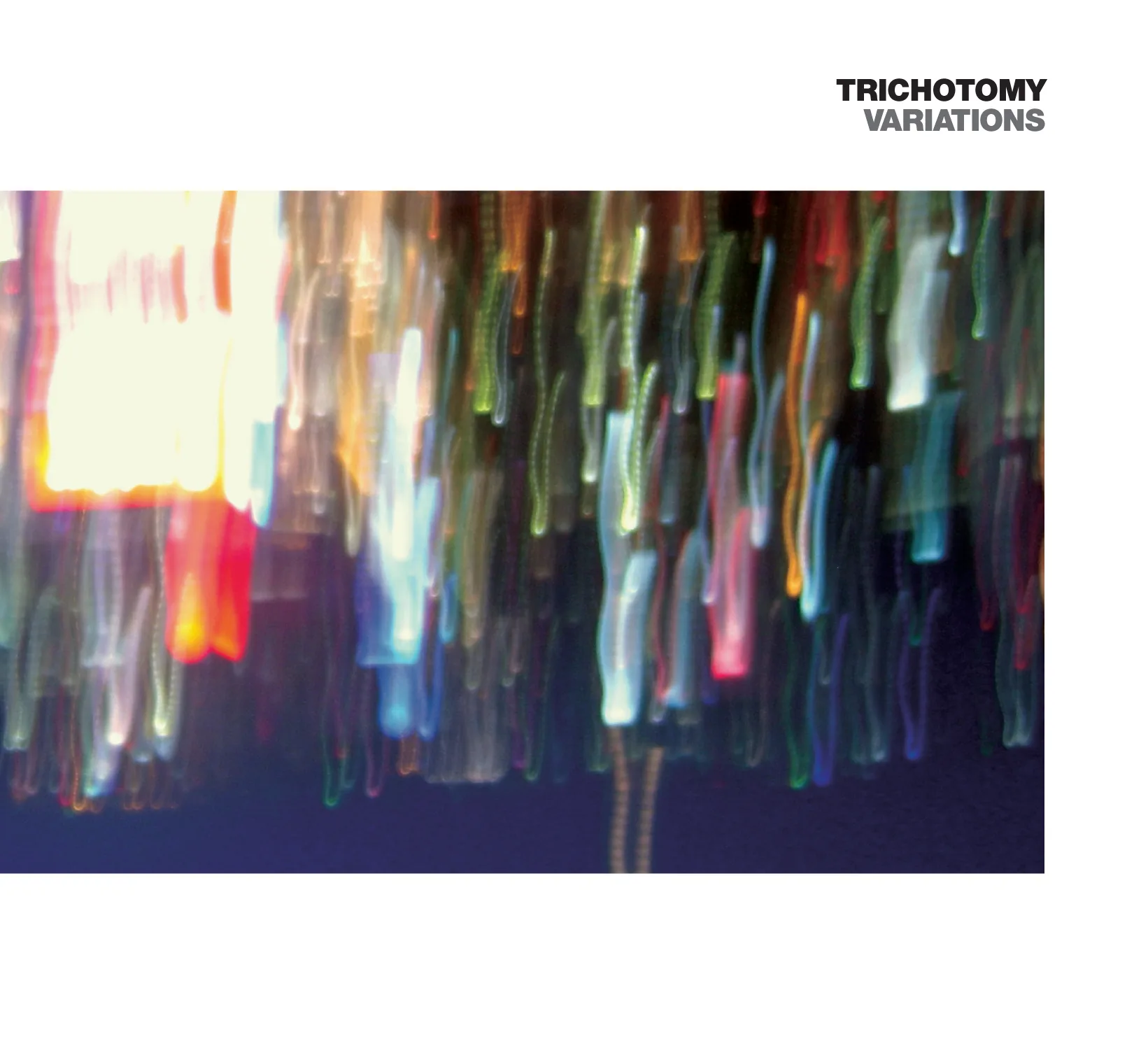 Official album cover art for the release Variations by Trichotomy