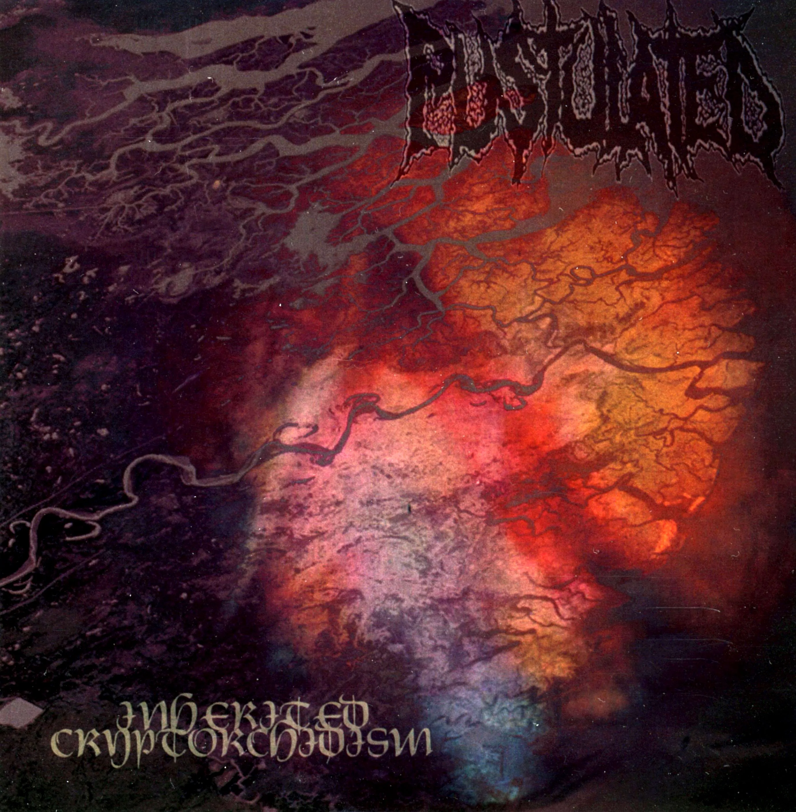 Official album cover art for the release Inherited Cryptorchidism by Pustulated