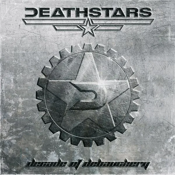 Official album cover art for the release Decade of Debauchery by Deathstars
