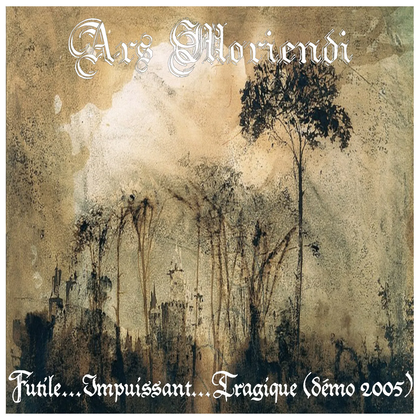 Official album cover art for the release Futile...Impuissant...Tragique by Ars Moriendi