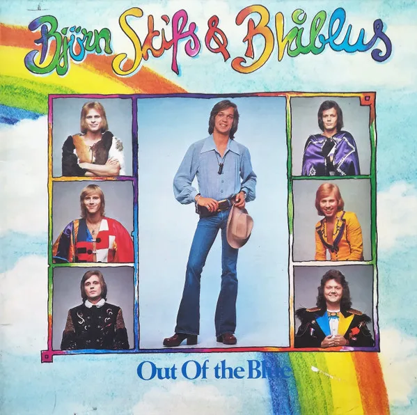 Official album cover art for the release Out of the Blue by Blue Swede