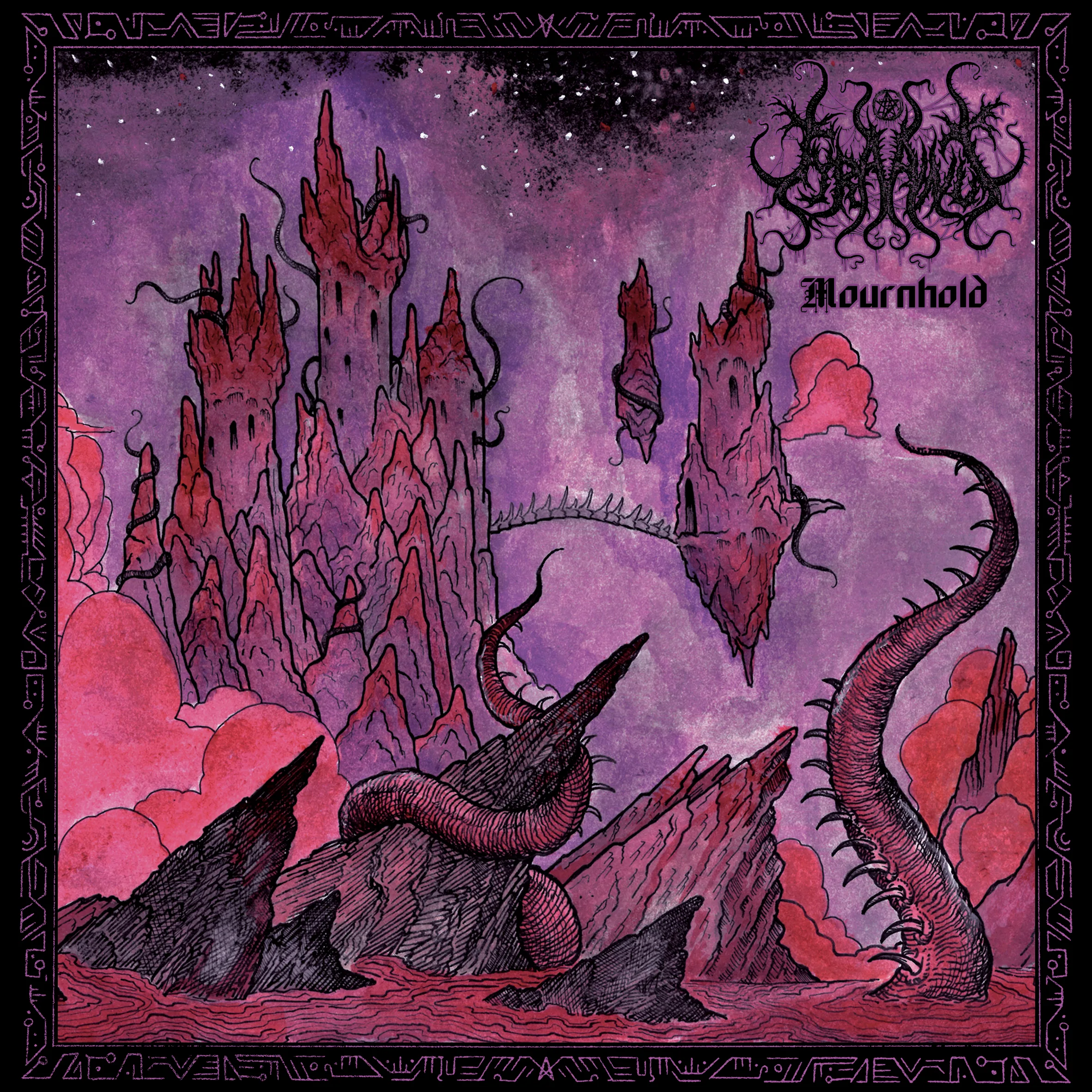 Official album cover artwork for Mournhold by Tyrannus