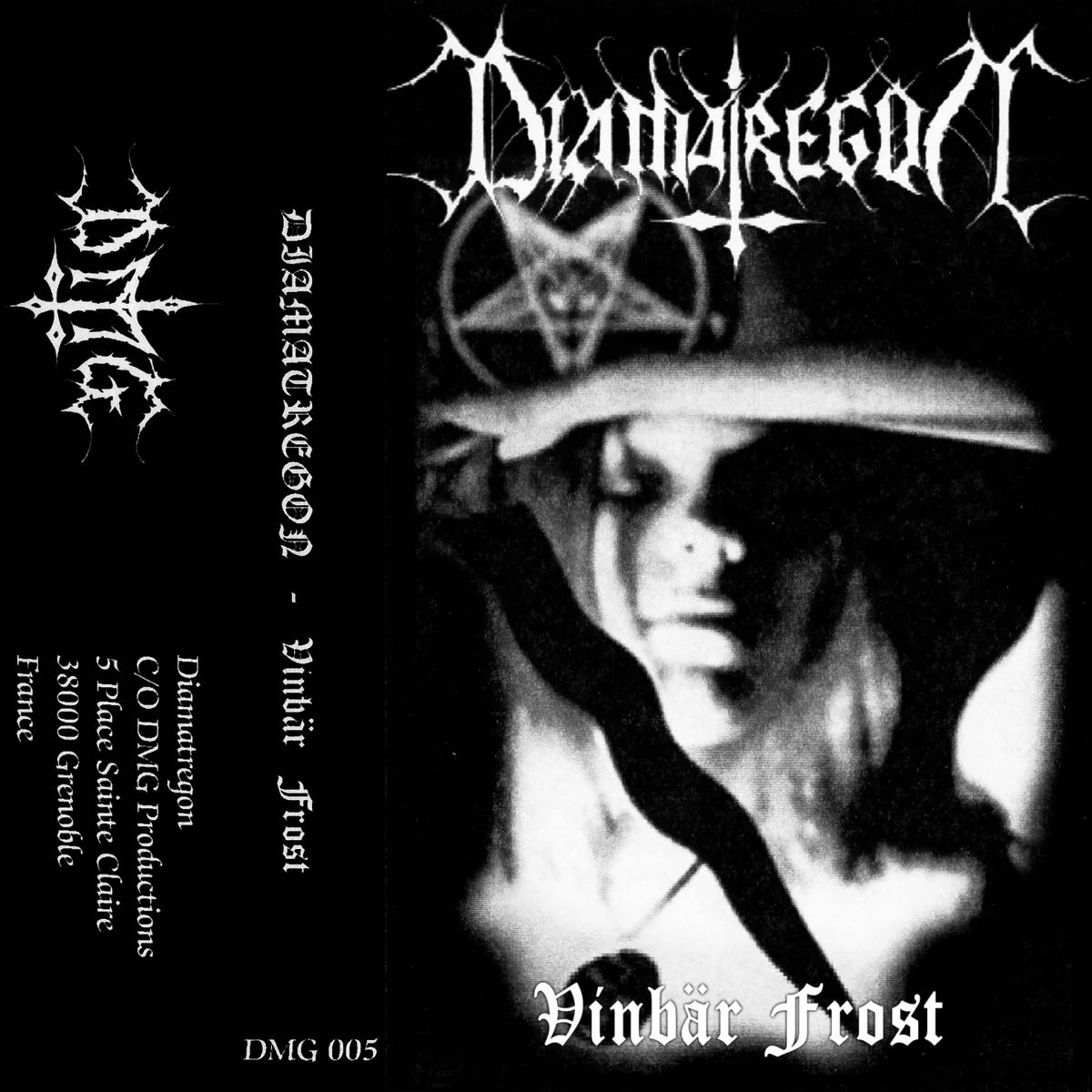 Official album cover art for the release Vinbär Frost by Diamatregon