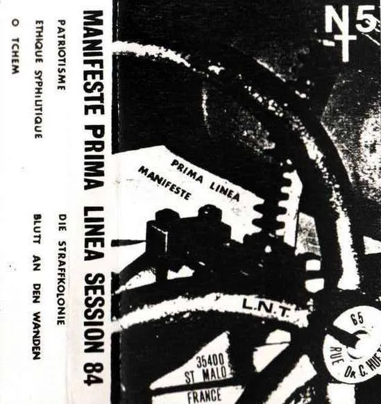 Official album cover art for the release Manifeste - Session 84 by Prima Linea
