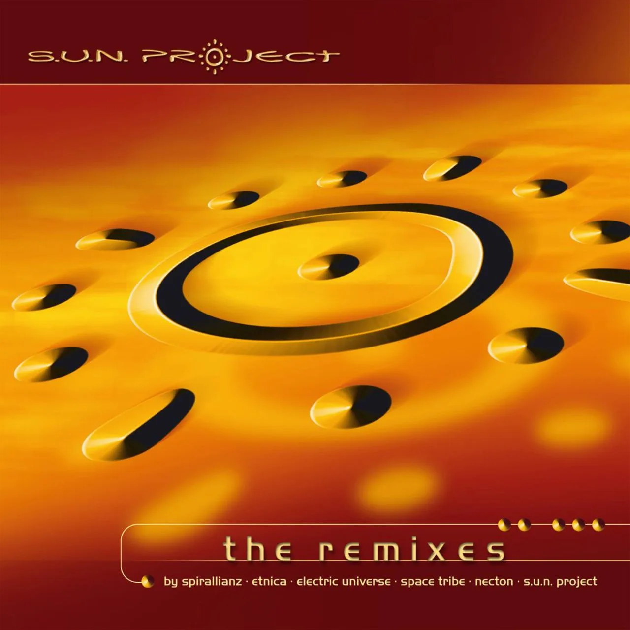 Official album cover art for the release The Remixes by S.U.N. Project