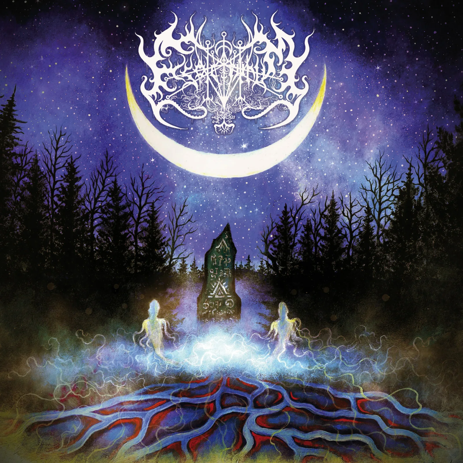 Official album cover artwork for Mystic Echo From a Funeral Dimension by Esoctrilihum