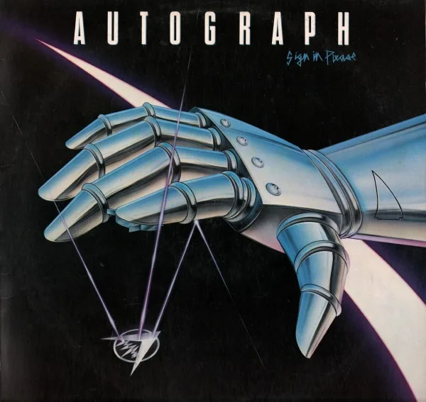 Official album cover art for the release Sign in Please by Autograph