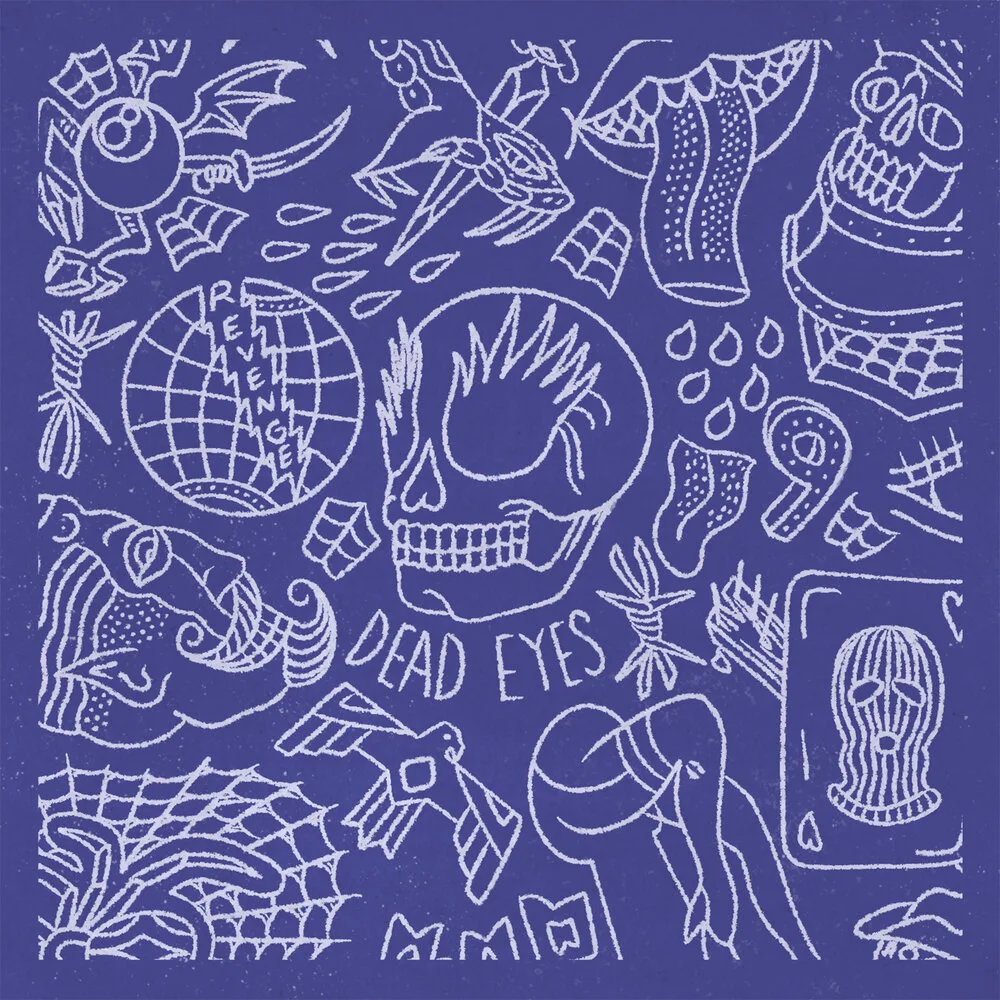Official album cover art for the release Dead Eyes by Volzhanka